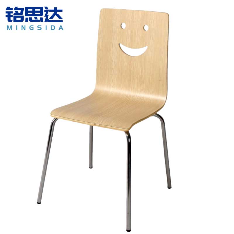 铭思达餐椅木质把高清大图
