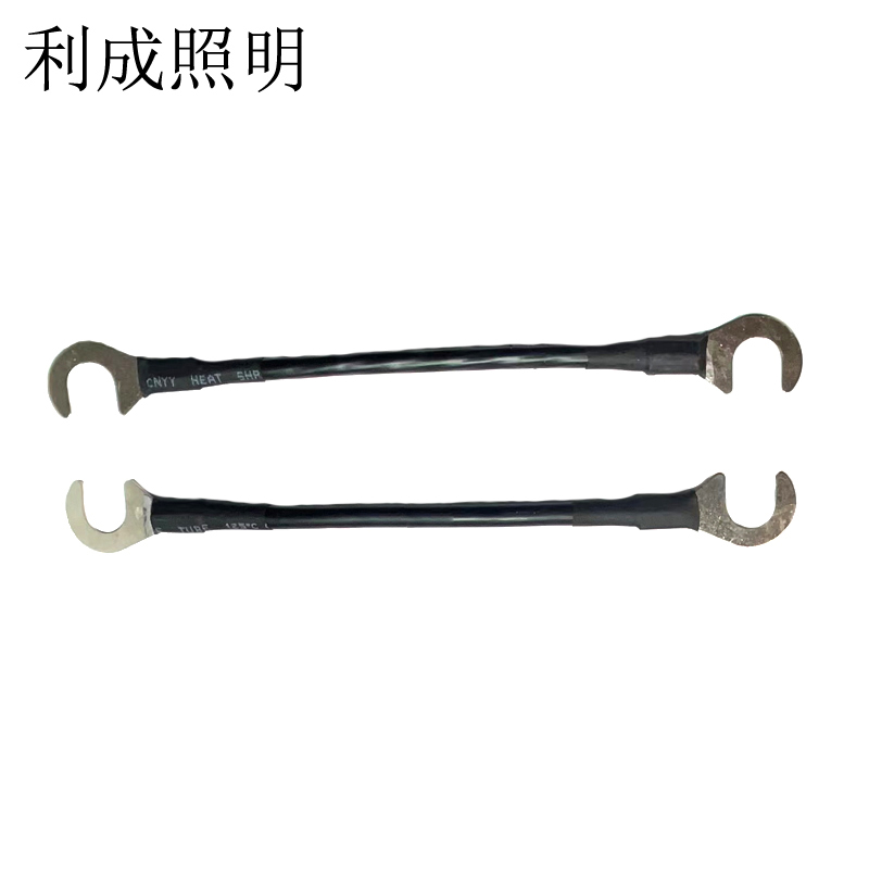 利成照明 电瓶连接线 16mm²25cm高清大图