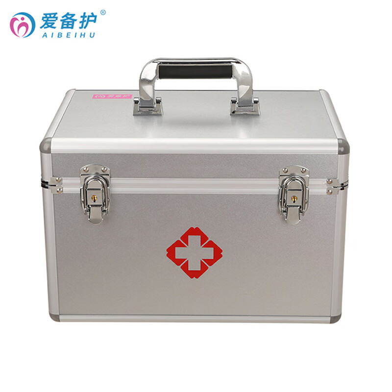 爱备护 16寸铝合金急救箱 ABH-S003(空箱)高清大图