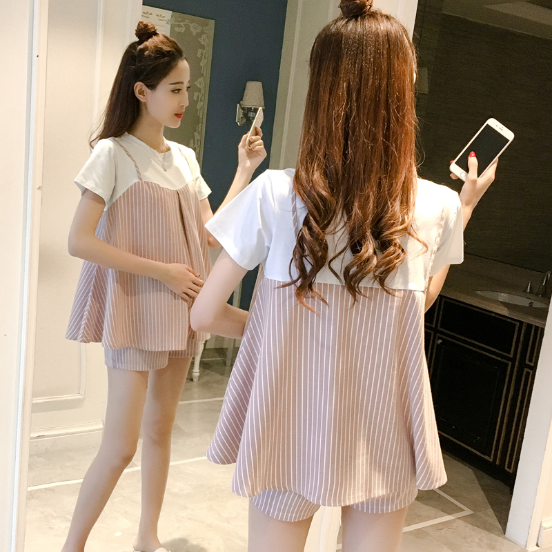 [促销]单品/套装 孕妇夏装上衣孕妇夏装连衣裙孕妇装套装休闲运动两件套