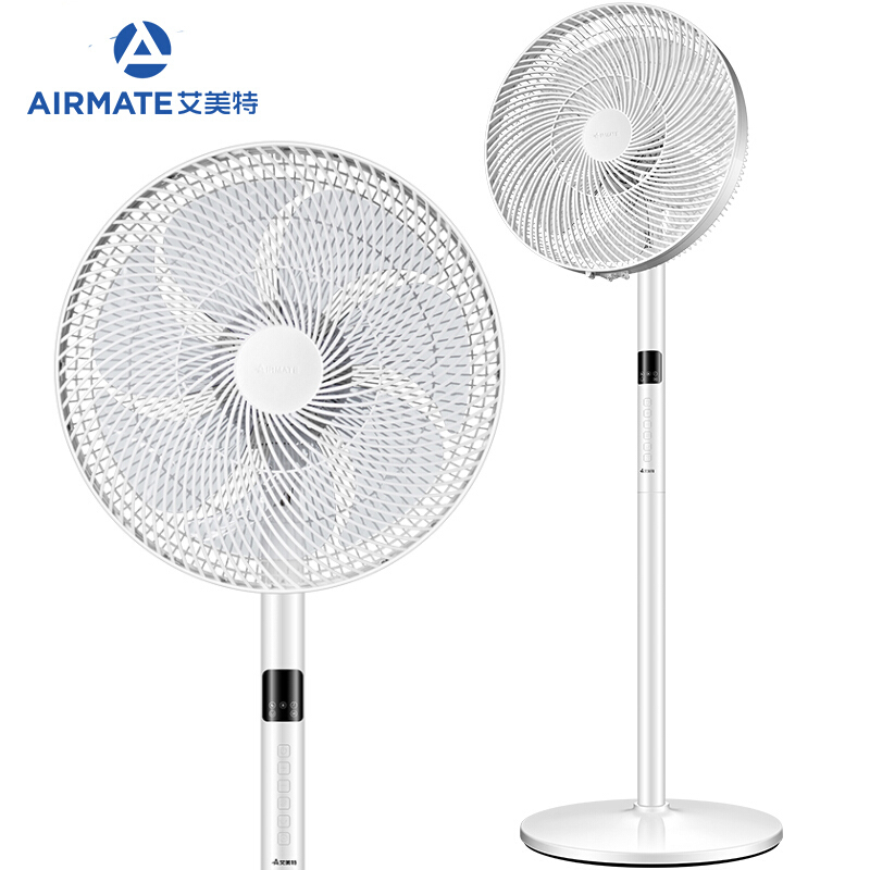 艾美特(Airmate)落地扇14寸32档直流变频电风扇家用宿舍立式大风力电扇CS35-RD1