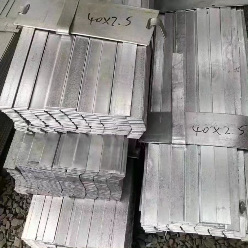 鸣麟镀锌扁钢100mm*8mm高清大图