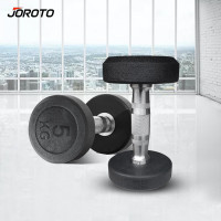 捷瑞特（JOROTO）美国品牌环保包胶哑铃男士手铃家用健身器材7.5公斤一对_456
