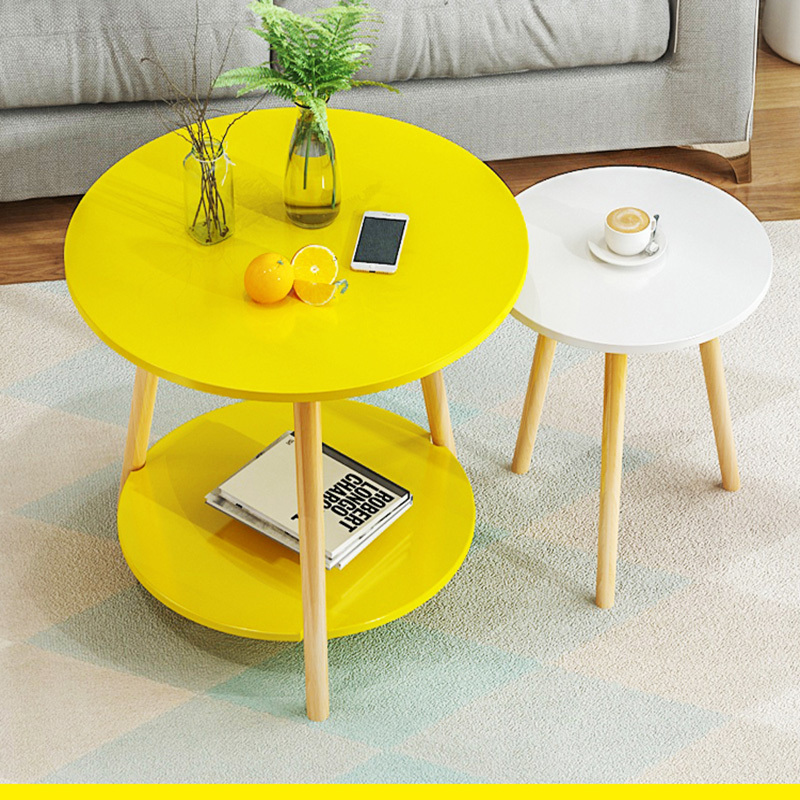 茶几简约现代北欧迷你小茶几阿斯卡利客厅沙发边几床头小桌子角几小