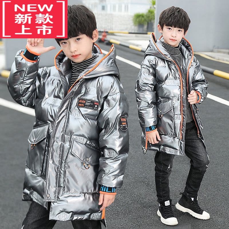 可莉允儿童装男童冬装棉服外套2022新款秋冬季中大童加厚羽绒棉衣洋气潮图片