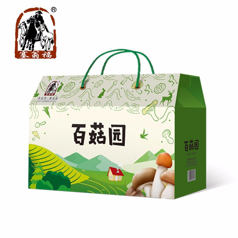 塞翁福 百菇园菌菇盒装 450mm*220mm*300mm 15个月 盒装