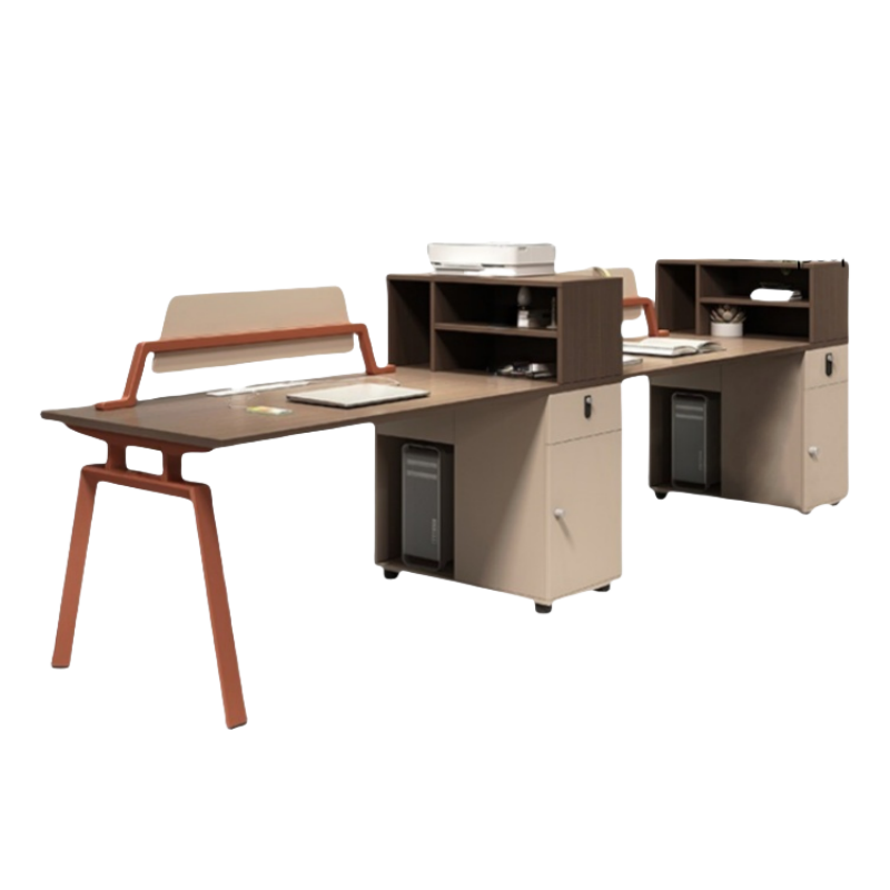 烁恒职员桌2.8米 张高清大图