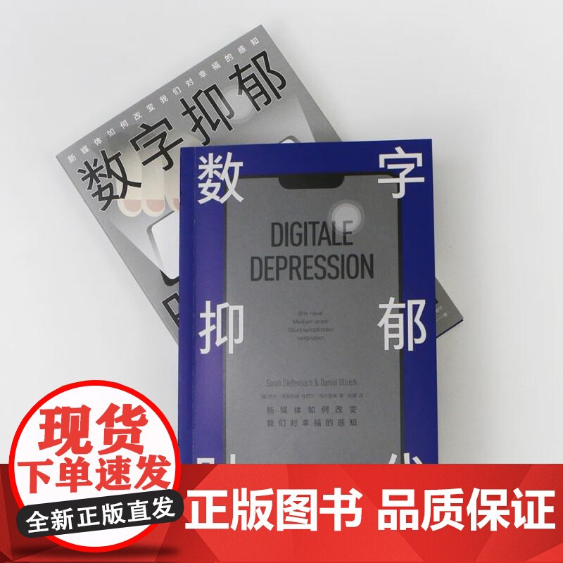 数字抑郁时代 萨拉迪芬巴赫   丹尼尔乌尔里希民主与建设出版社高清大图