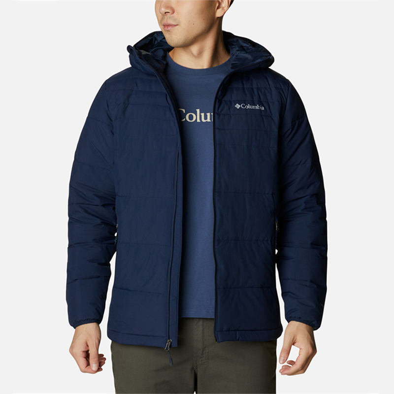 哥伦比亚columbia男士羽绒服grindstoneloop系列550填充rds认证男士