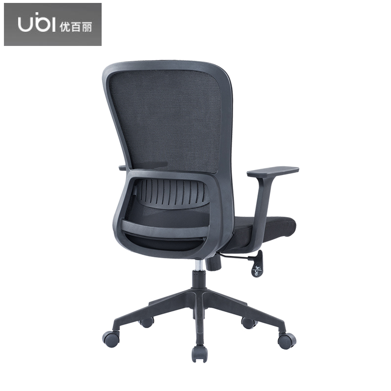 优百丽,U-055B,电脑椅老板椅网布会议办公椅员工靠背椅家用升降转椅客厅可升降
