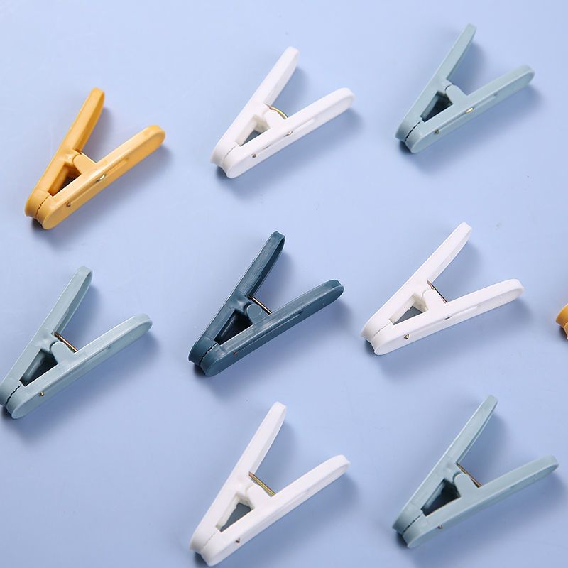 防风晾衣晒衣夹袜子夹子晾晒夹晾夹子衣夹内衣被子塑料30个散装混色