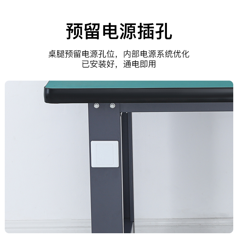 尔迈 钳工台重型工作台打包检验台工具桌防静电工作台操作台2.1米单桌高清大图