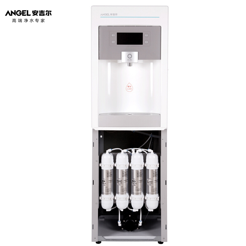安吉尔(Angel) 商用直饮水机净饮机RO膜四级过滤商务办公室加热制冷Y1251LKD-ROM 白色直饮水机
