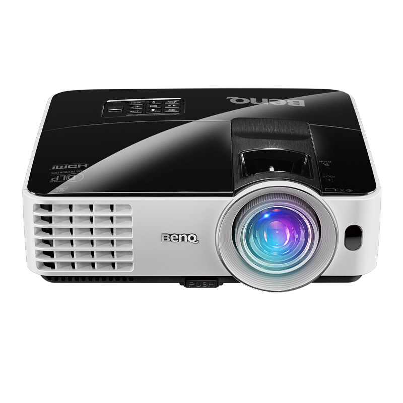 明基benqmx3084st短焦办公投影仪投影机视频