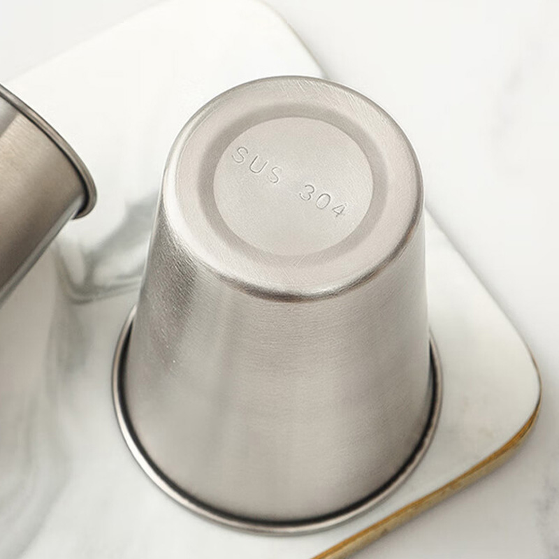 MAXCOOK美厨冷饮杯350ml不锈钢单层一体成型MCB3741高清大图