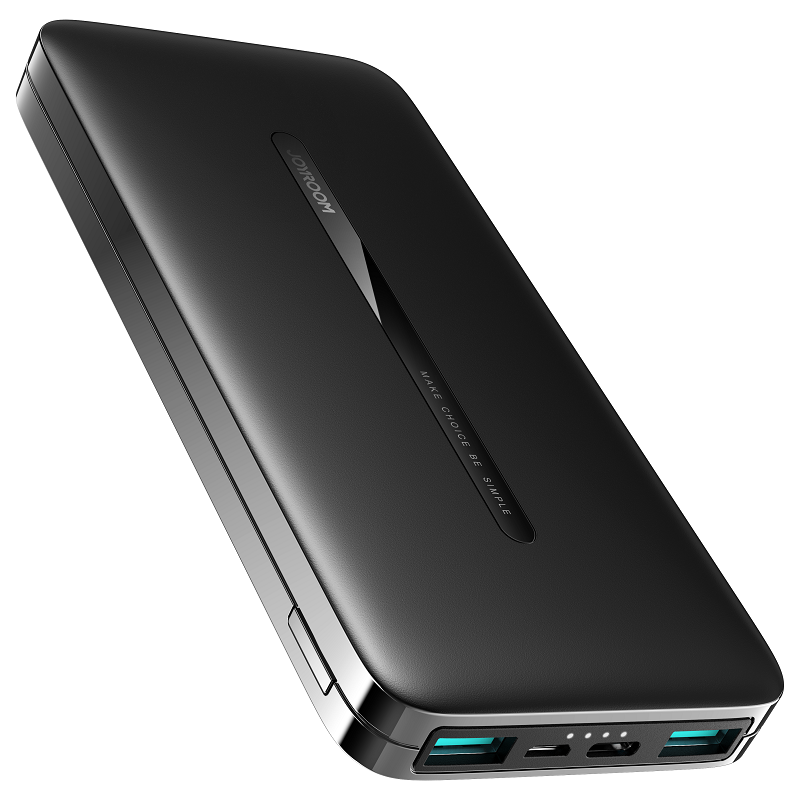 机乐堂 移动电源10000mAh苹果安卓type-c接口2快充双USB输出便携充电宝顶星系列JR-T012