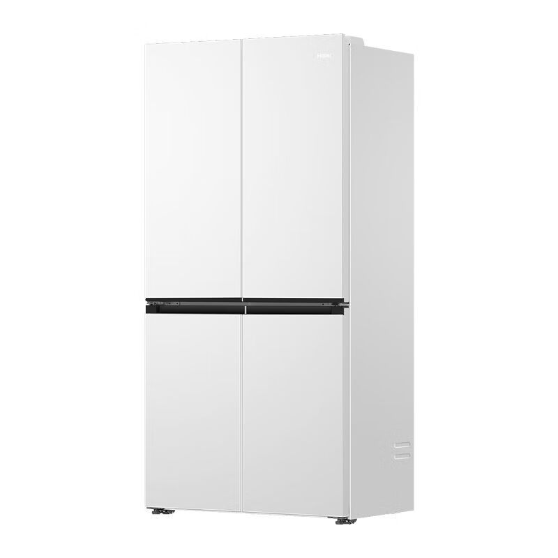 海尔(Haier)BCD-540WGHTD45W9U1 540L十字对开四门零嵌入式白色家用风冷无霜超薄一级电冰箱