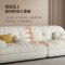 欧梵森 沙发 意式轻奢科技布沙发组合大小户型乳胶免洗沙发现代简约意式极简北欧风布艺沙发组合客厅家具家居