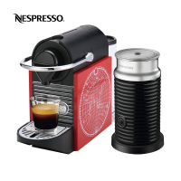 Nespresso/奈斯派索 胶囊咖啡机和奶沫机套装 意式进口全自动家用咖啡机 pixie Cilps C60