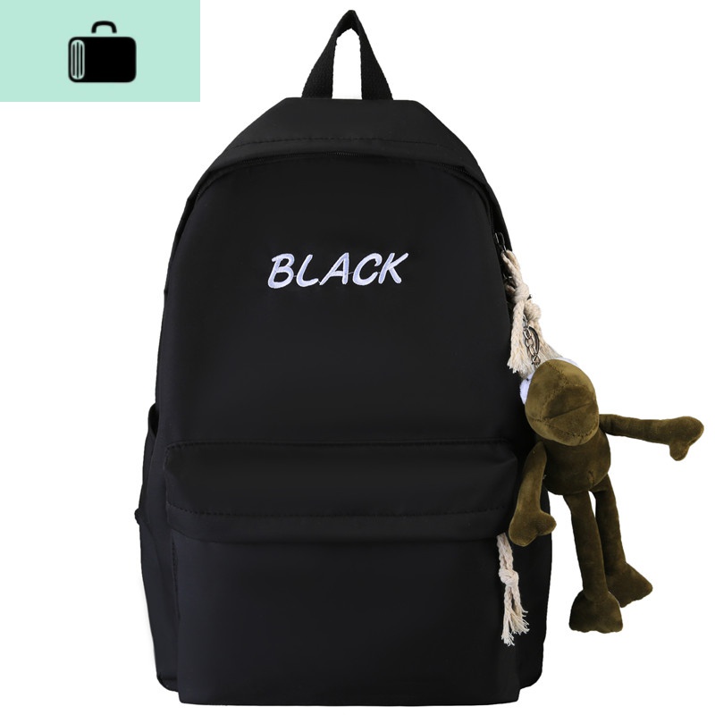 ins超火书包女韩版高中原宿ulzzang初中生背包男简约大学生双肩包NEWLAKE高清大图