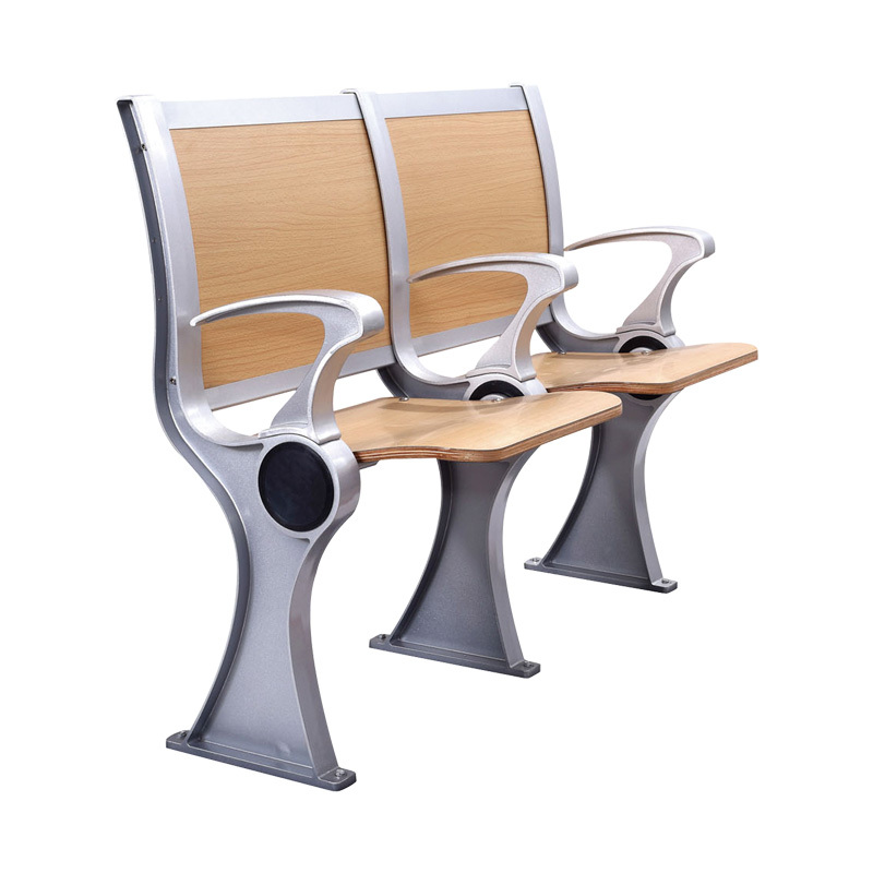 科朔 阶梯课桌椅 连排椅 学生教学阶梯课桌椅带活动写字板 WL-013 后排(一个座位）