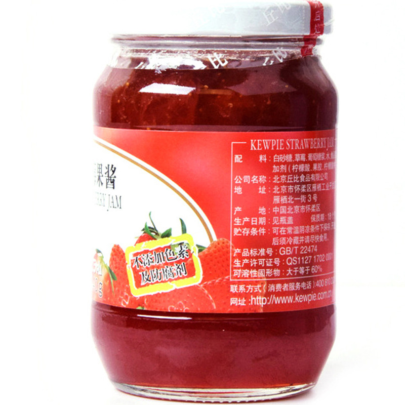 丘比草莓果酱340克
