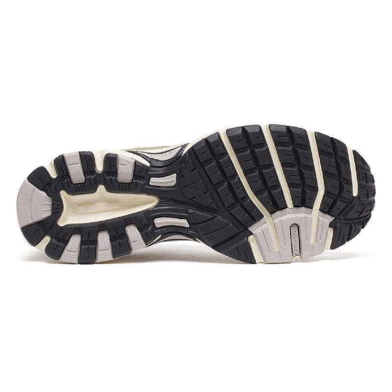 SAUCONY复古跑感轻便舒适休闲运动复古帆布拼接女子慢跑鞋高清大图