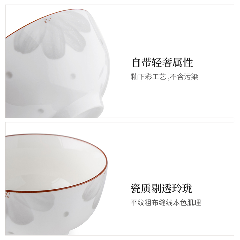 巴米樂(BAMILE) 满天星辰陶瓷餐具套装16头 BNL-C303 高温烧制 环保健康!高清大图