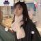 围巾女冬季百搭2021新款围脖韩版学生厚保暖脖套可爱少女心毛绒绒 FISH BASKET