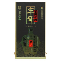 [中华特色]河北供销馆 丰年 玉田老酒 42度黑坛 480ml单瓶装 非物质文化遗产浓酱兼香型白酒 河北唐山特产