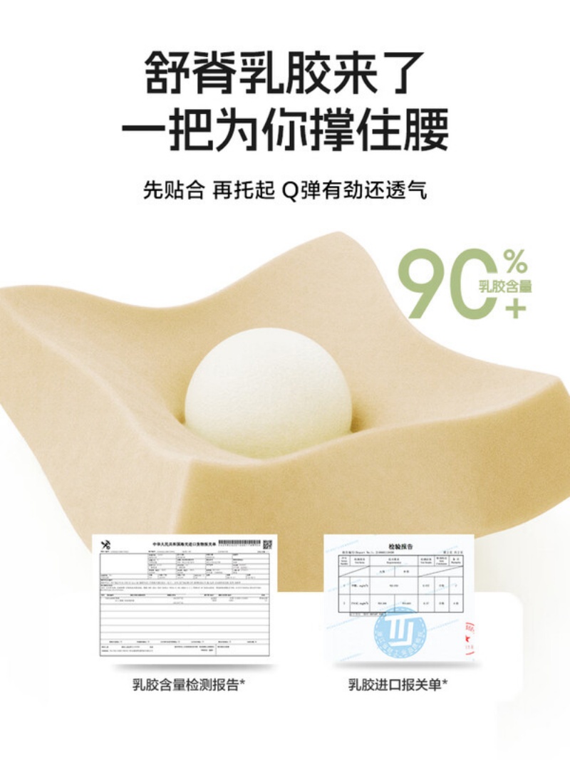 城市爱情喜临门 - 大白舒脊乳胶床垫独立弹簧席梦思双人床垫子高清大图