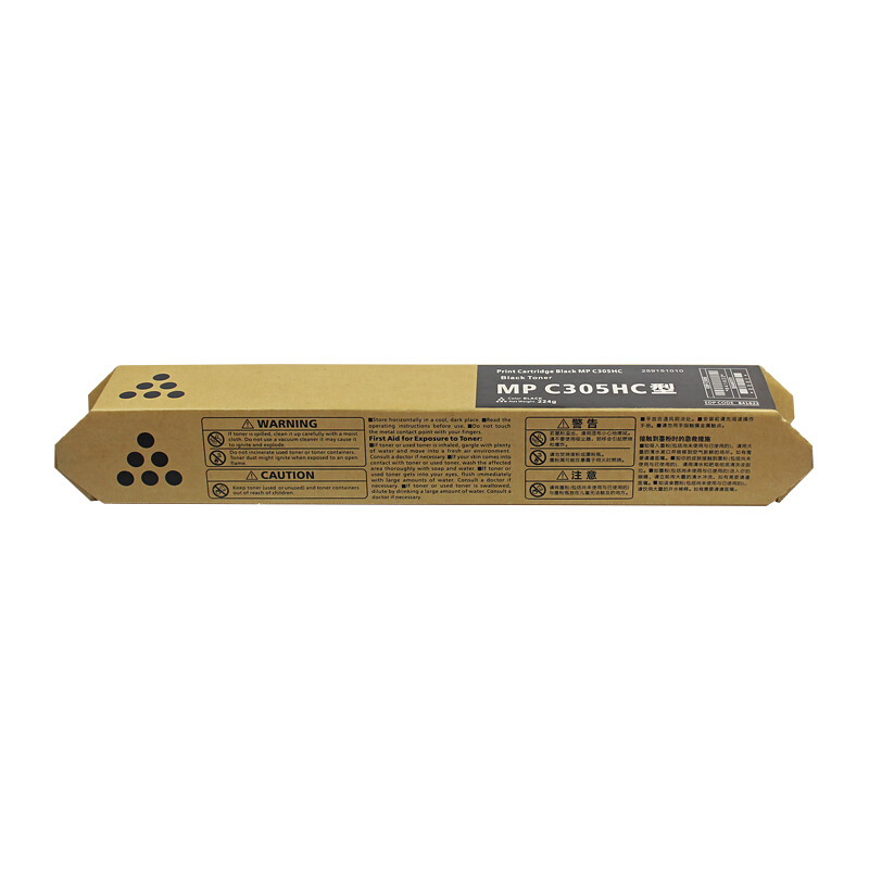 科思特C305C粉盒 适用理光Ricoh复印机 Aficio MP C305SP 彩色碳墨粉筒高清大图