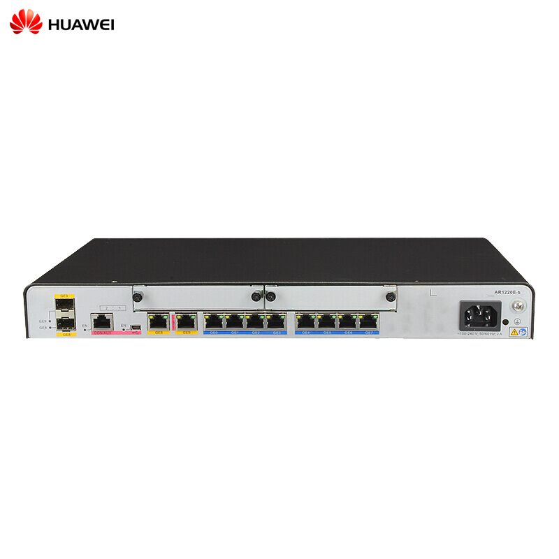 华为(HUAWEI) 路由器AR1220E-S 企业级全千兆双WAN口VPN路由器