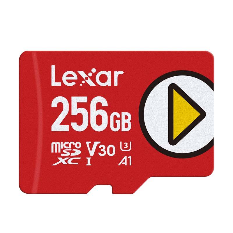 雷克沙(Lexar)TF卡 256GB 任天堂Switch/PS4游戏机专用内存卡 存储卡 读160MB/s