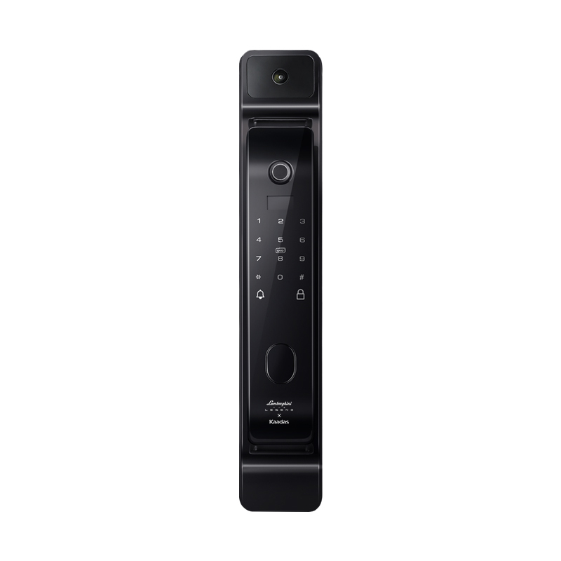[新品首发]凯迪仕智能锁 T300极夜黑 可视猫眼屏幕监控指纹锁家用防盗门锁磁卡锁电子锁密码锁