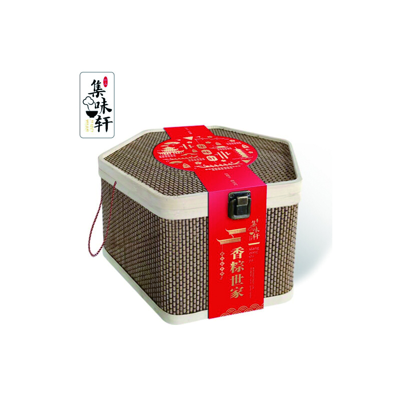 集味轩粽子礼盒 香粽世家粽子礼盒1800g YXY 常规款 B2B商品 200个起订