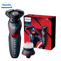 飞利浦(PHILIPS)男士电动剃须刀漫威系列钢铁侠刮胡刀多功能全身水洗 漫威英雄美队款-MVL5598/69