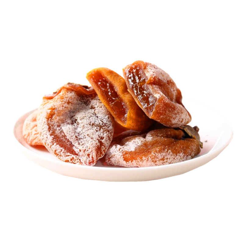 辰颐物语富平柿饼3斤吊柿蜜霜自然霜降流心柿子饼正宗陕西吊柿饼