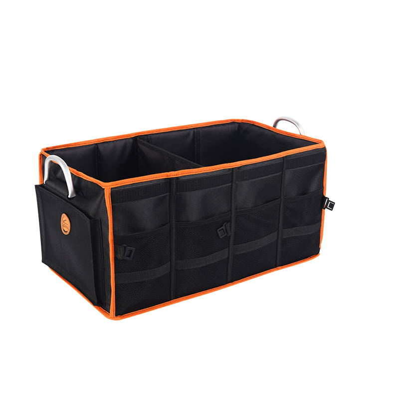 爱車屋(icaroom)60L折叠收纳箱 车载储物箱车用汽车后备箱收纳箱尾箱整理箱折叠杂物I-S60L-CH!高清大图