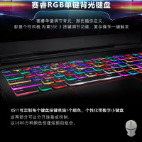 未来人类（Terrans Force) X511 15.6英寸定制游戏本I7 7700 32G 1T SSD GTX1070 非RTX2060 9750H