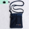 秋季散步手机包便携竖款斜挎苹果7S男女户外旅游休闲运动手机小包NEWLAKE 小号宝蓝色S
