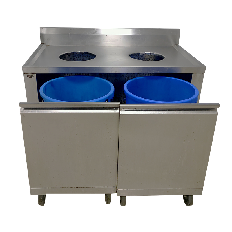 广亿隆厨房不锈钢收残台收残车高清大图