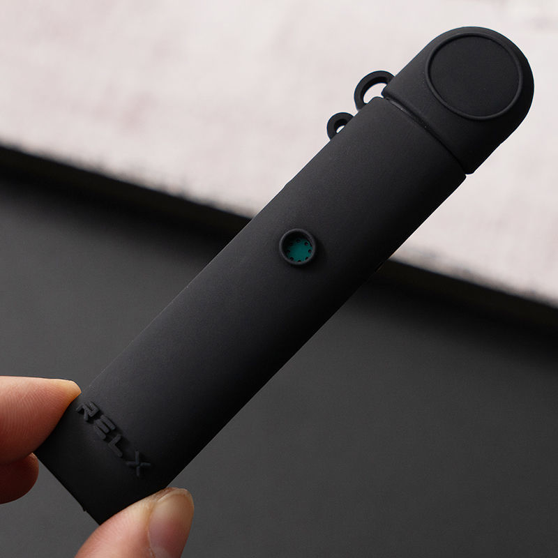 悦克relx四代保护套送金属挂绳锐刻硅4代硅胶套金属挂链锐克外壳 新款