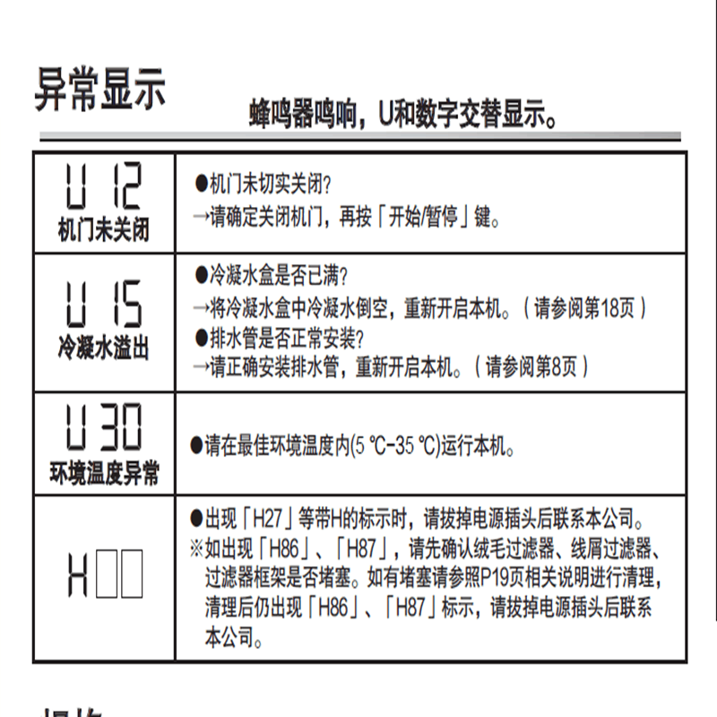 松下滚筒式热泵干衣机NH-ER19P图片