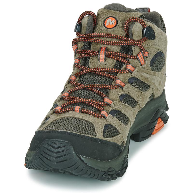 MERRELL男士中帮防水耐磨防滑透气户外休闲徒步登山鞋