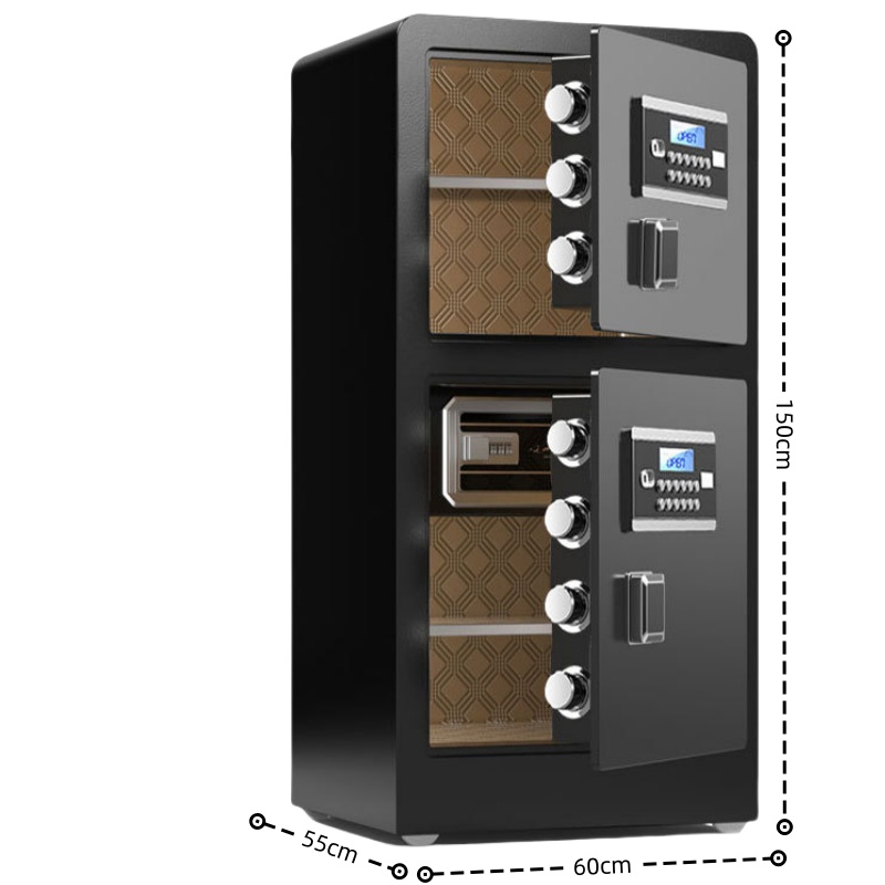 怡卓欧密码文件柜双门1.5M密码台高清大图