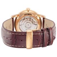 Mido 美度 Baroncelli 系列 男士皮革自动机械手表 舒适流行专柜男子腕表代购M86053118