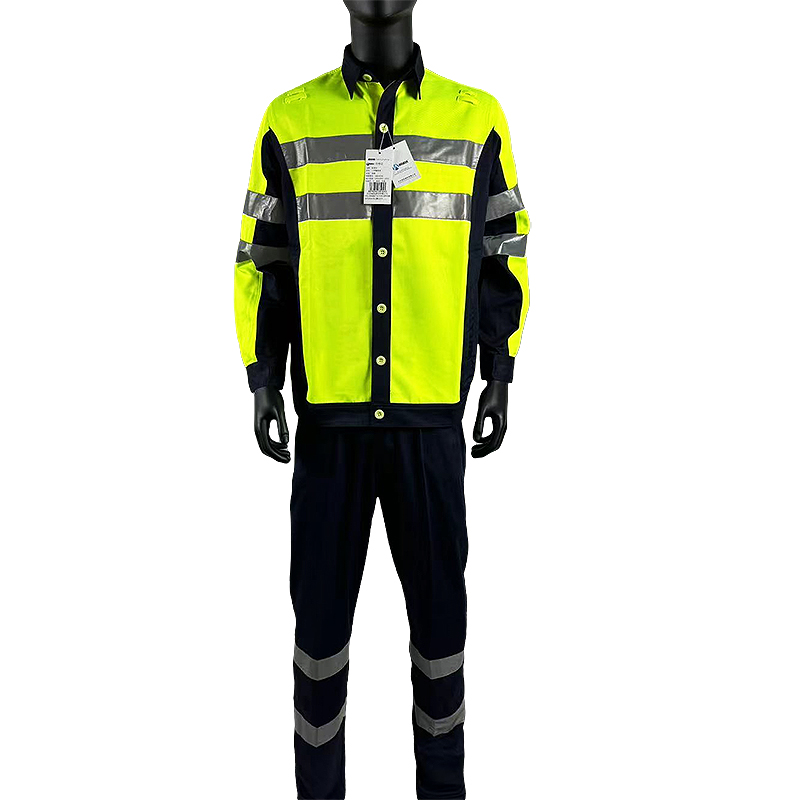 耐适达 高可视警示防护工作服套装 NSD6082/套高清大图