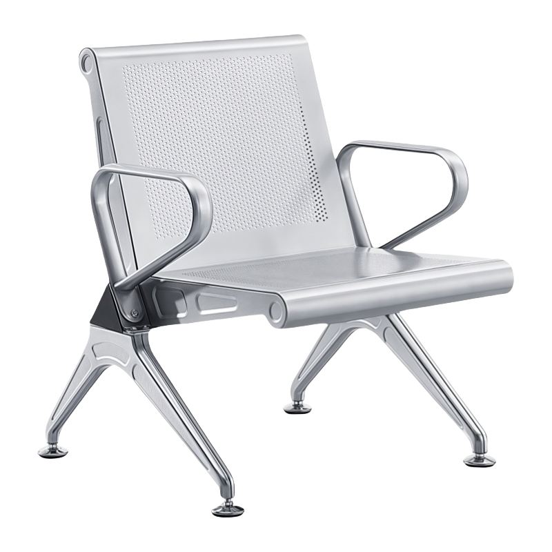 珂洋 不锈钢等候椅 单人位 张高清大图