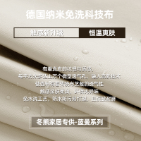 冬熊侘寂风现代简约科技布皮客厅转角小户型贵妃北欧轻奢布艺沙发